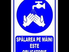 Indicator spalarea mainilor este obligatorie